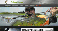 Desktop Screenshot of fiskeguiden.no